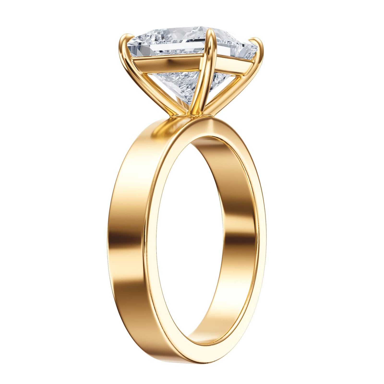 Serene Princess Diamond Engagement Ring - R1056 in Ring by 18 KARATS INC.