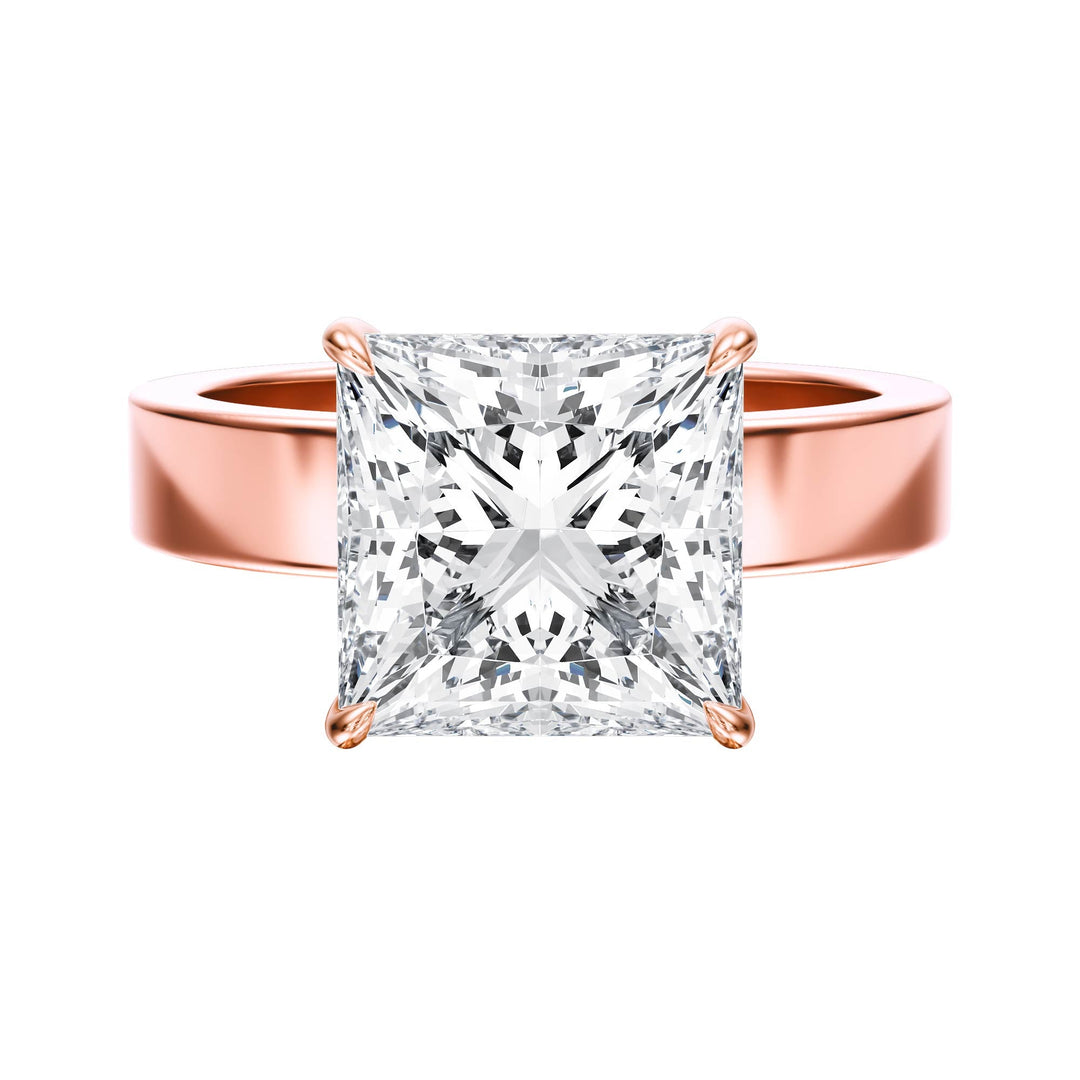 Serene Princess Diamond Engagement Ring - R1056 in Ring by 18 KARATS INC.