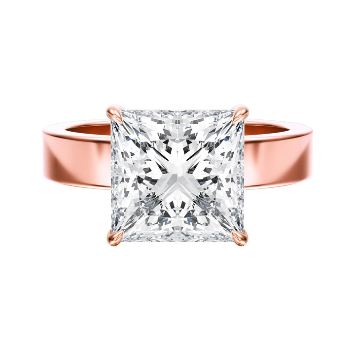 Serene Princess Diamond Engagement Ring - R1056 in Ring by 18 KARATS INC.