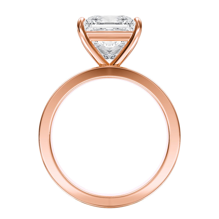 Serene Princess Diamond Engagement Ring - R1056 in Ring by 18 KARATS INC.