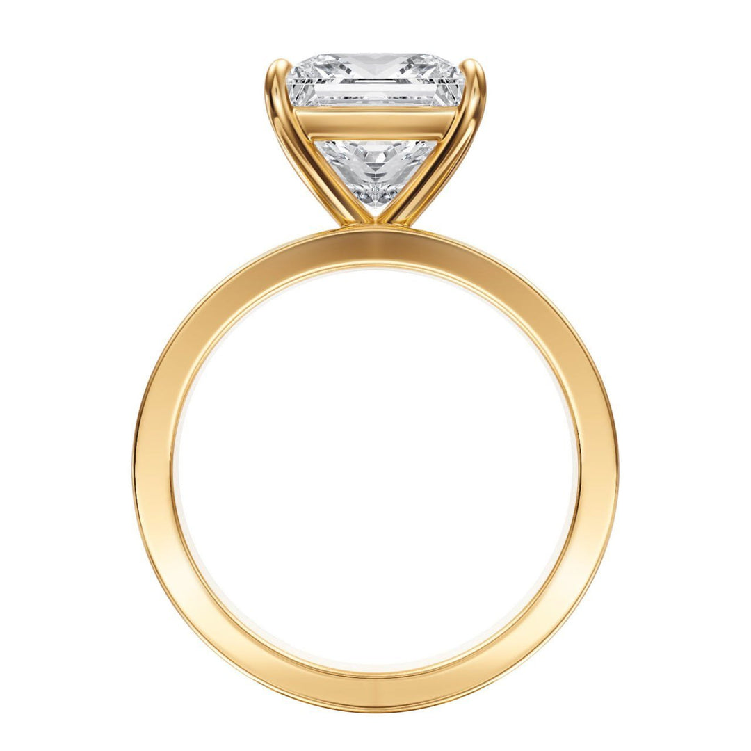 Serene Princess Diamond Engagement Ring - R1056 in Ring by 18 KARATS INC.