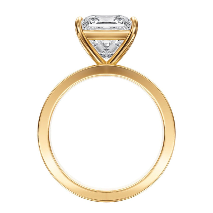 Serene Princess Diamond Engagement Ring - R1056 in Ring by 18 KARATS INC.