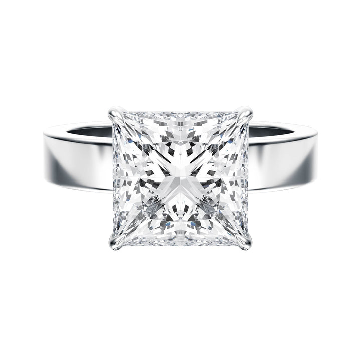 Serene Princess Diamond Engagement Ring - R1056 in Ring by 18 KARATS INC.