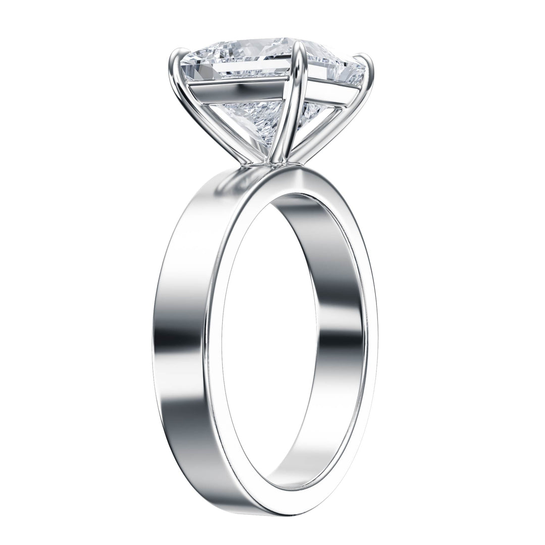 Serene Princess Diamond Engagement Ring - R1056 in Ring by 18 KARATS INC.