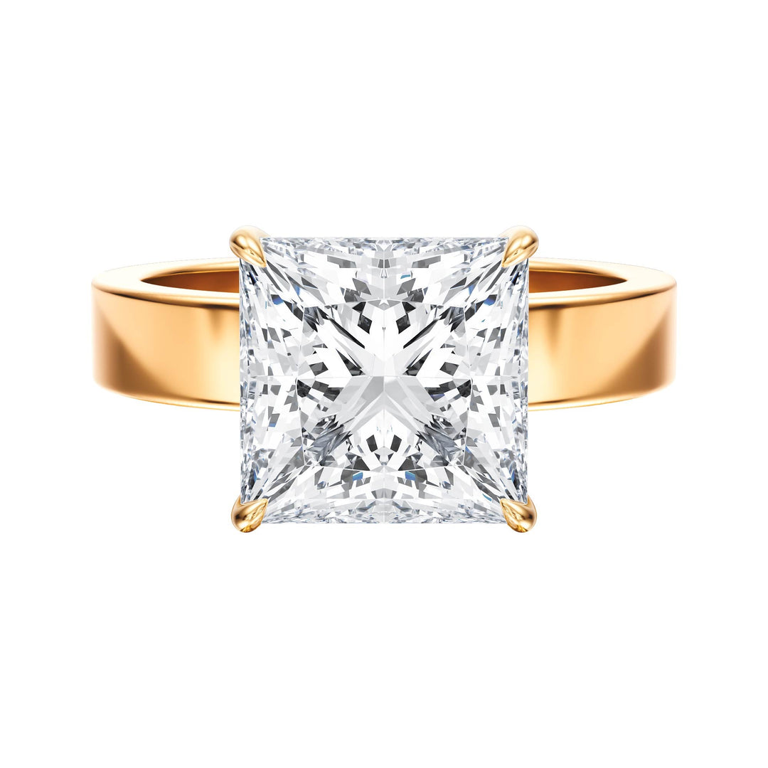 Serene Princess Diamond Engagement Ring - R1056 in Ring by 18 KARATS INC.