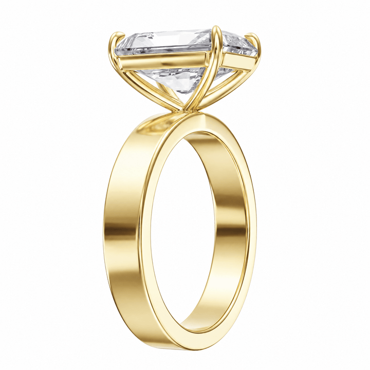 Serene Radiant Diamond Engagement Ring in Ring by 18 KARATS INC.