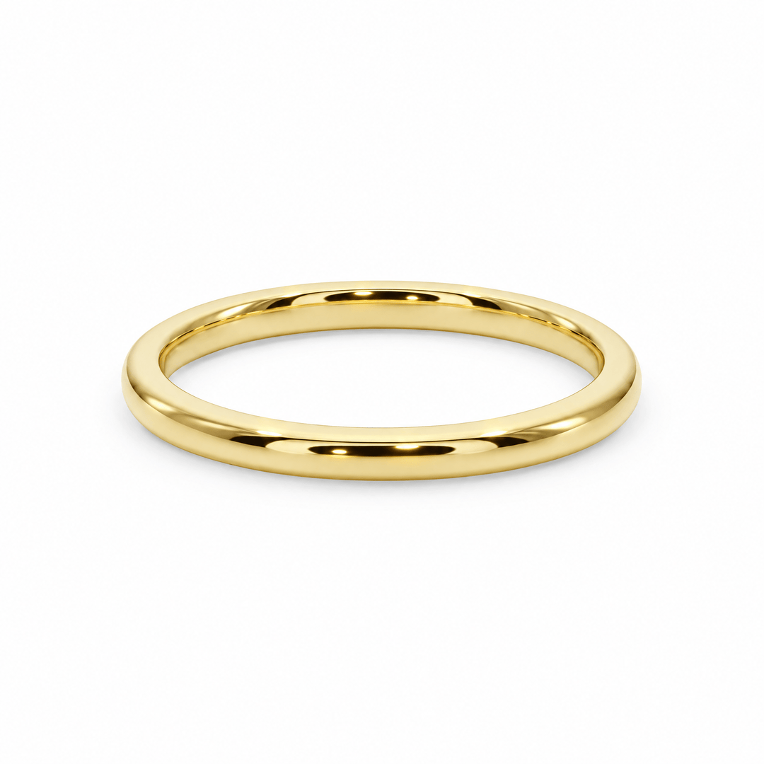 Slim Classic Gold Wedding Band in Wedding Bands by 18 KARATS INC.
