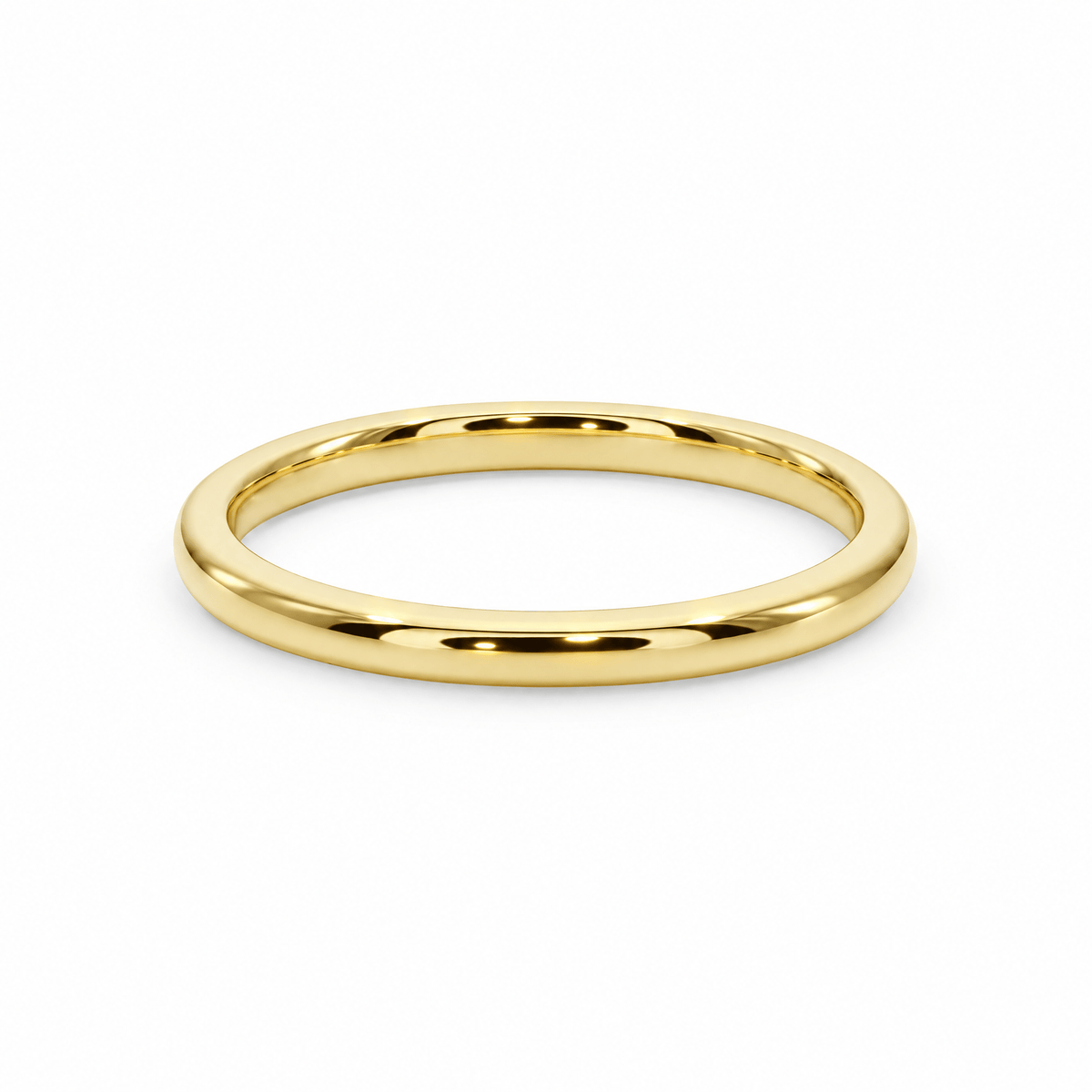 Slim Classic Gold Wedding Band in Wedding Bands by 18 KARATS INC.