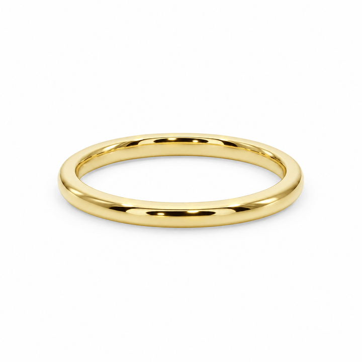 Slim Classic Gold Wedding Band in Wedding Bands by 18 KARATS INC.