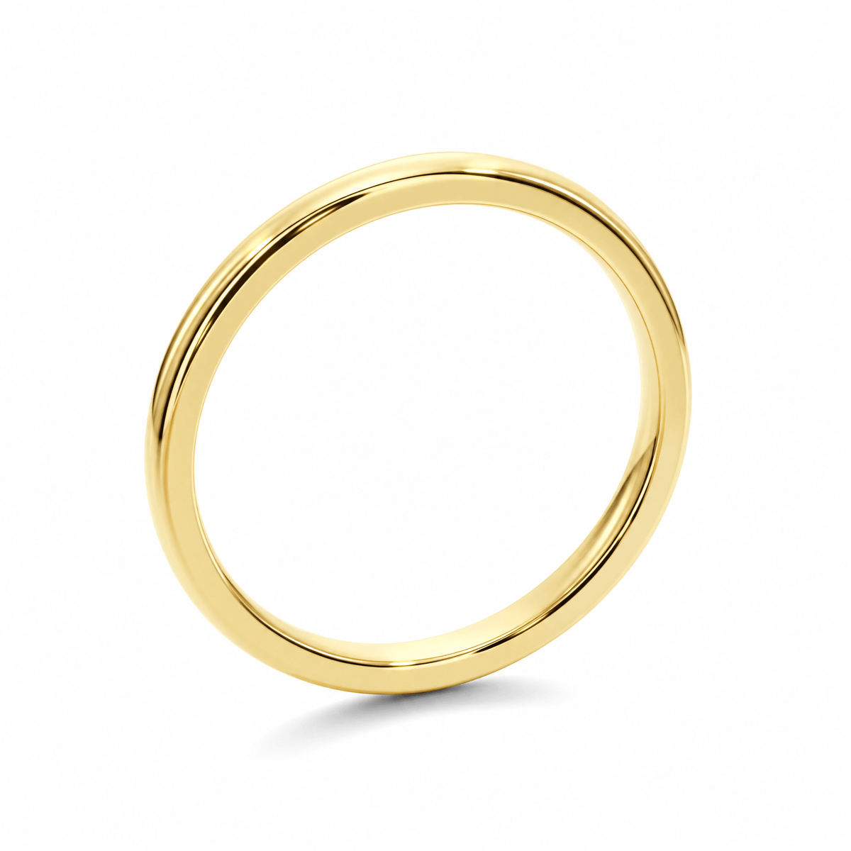 Slim Classic Gold Wedding Band in Wedding Bands by 18 KARATS INC.