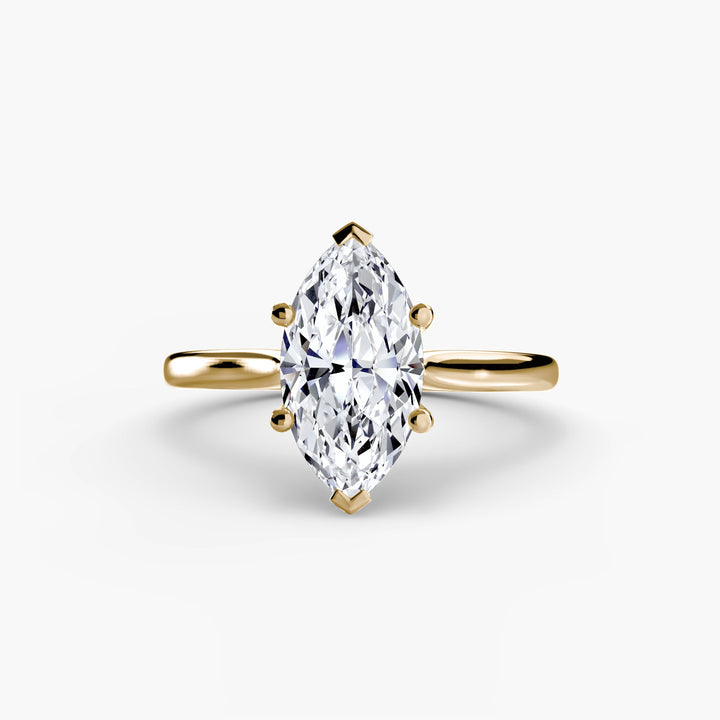 Solitaire Ring 1 in setting by 18 KARATS