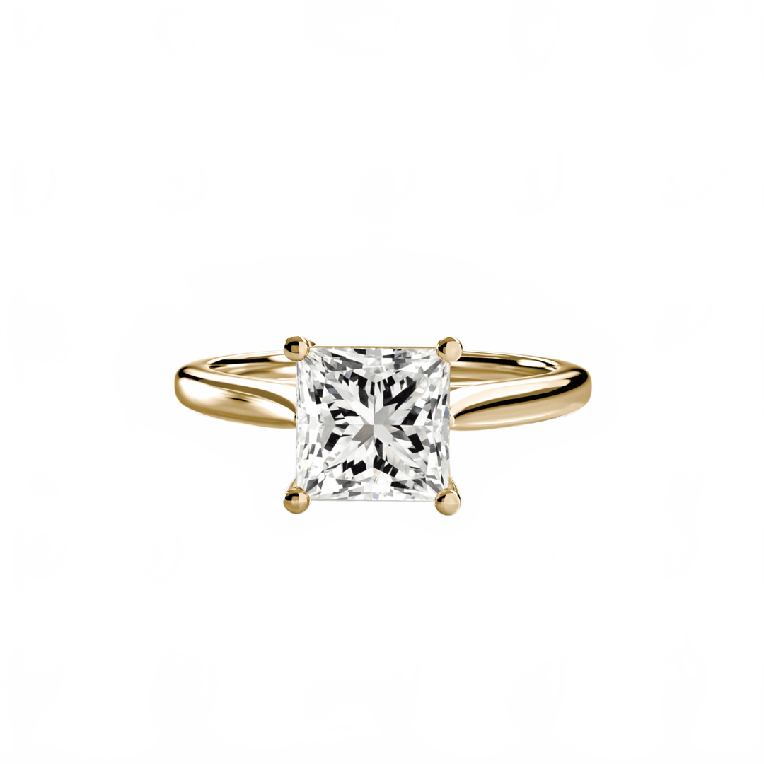 Solitaire Ring 1 in setting by 18 KARATS
