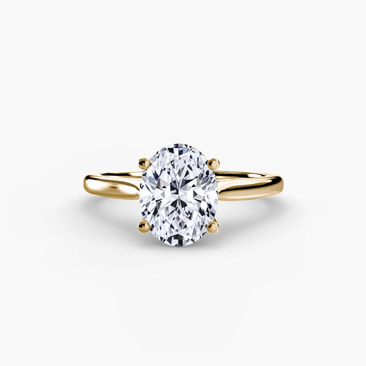 Solitaire Ring 1 in setting by 18 KARATS