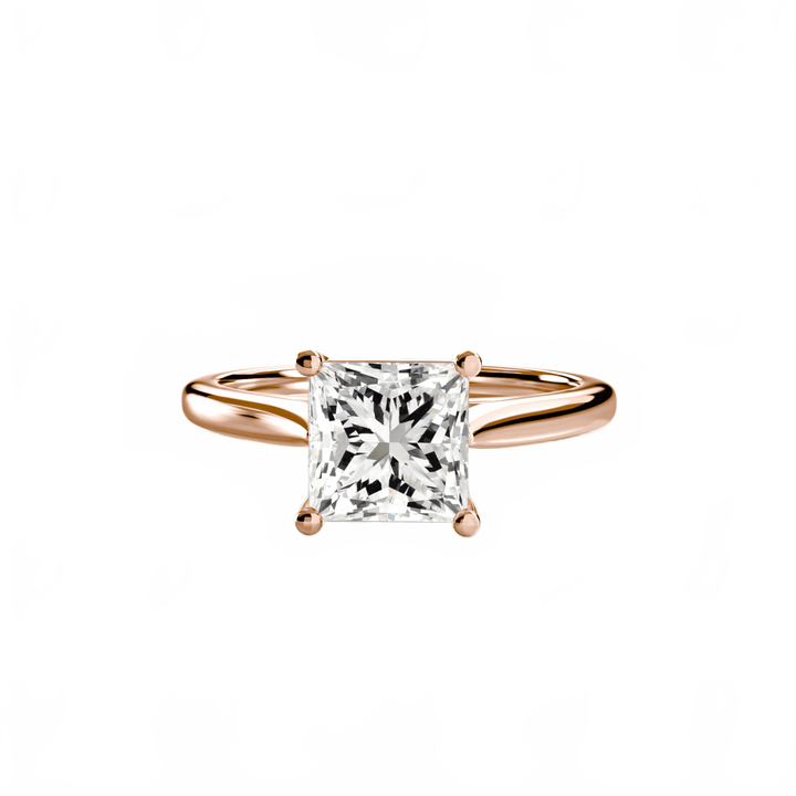 Solitaire Ring 1 in setting by 18 KARATS