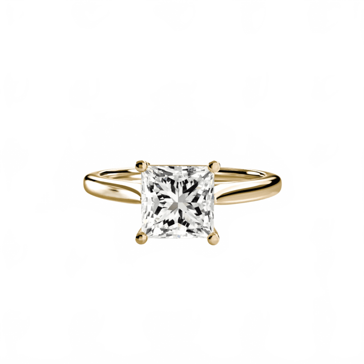 Solitaire Ring 1 in setting by 18 KARATS