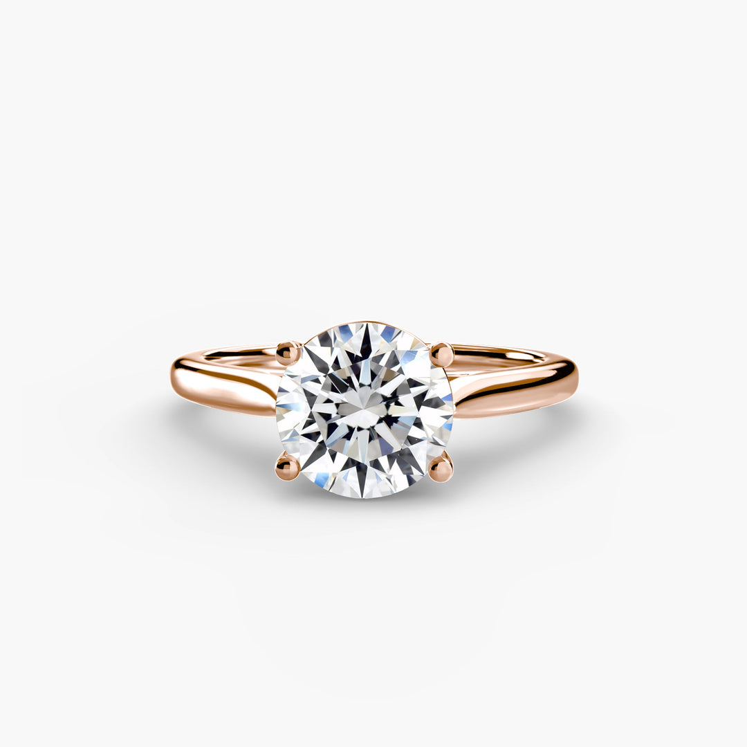 Solitaire Ring 1 in setting by 18 KARATS