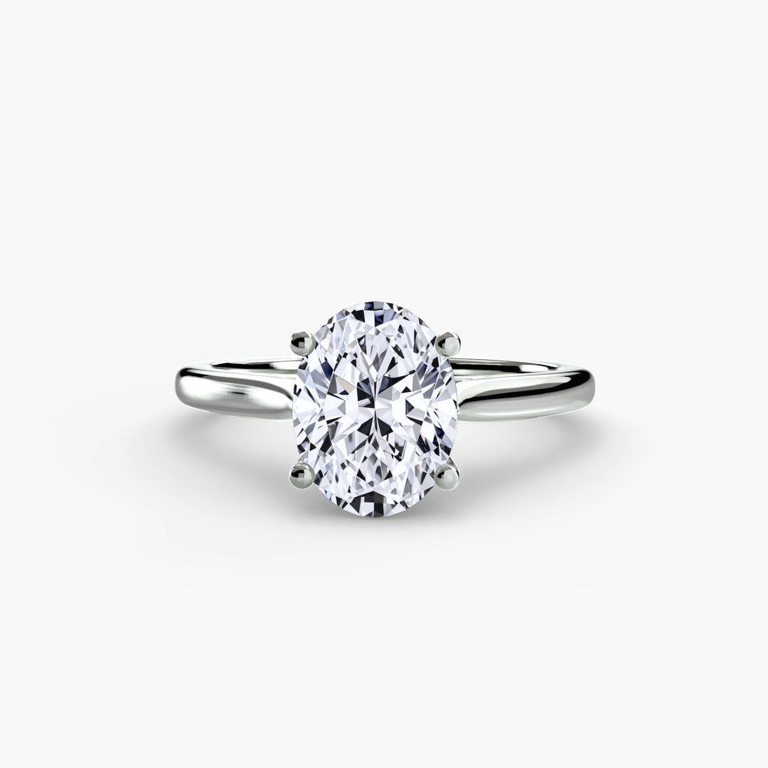 Solitaire Ring 1 in setting by 18 KARATS