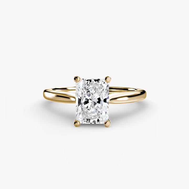 Solitaire Ring 1 in setting by 18 KARATS