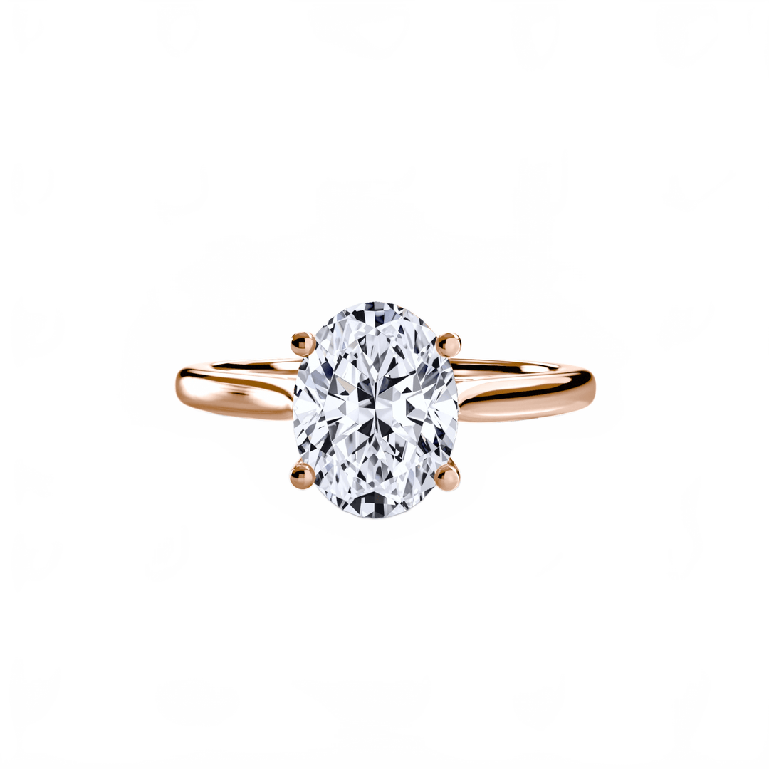 Solitaire Ring 1 in setting by 18 KARATS