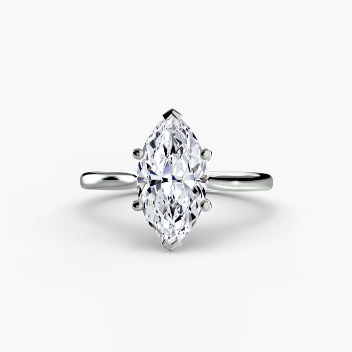 Solitaire Ring 1 in setting by 18 KARATS