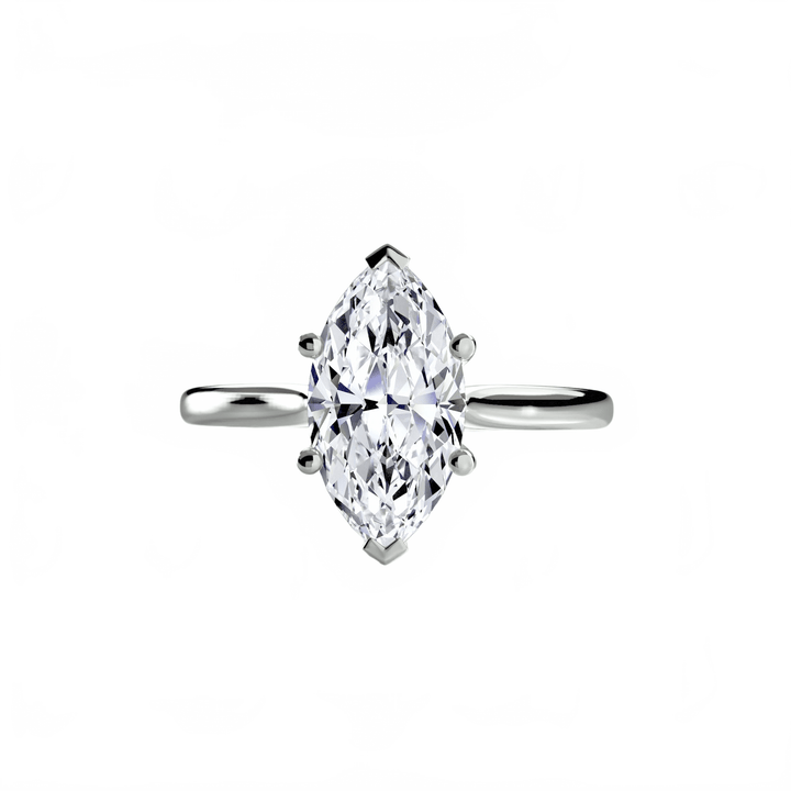 Solitaire Ring 1 in setting by 18 KARATS