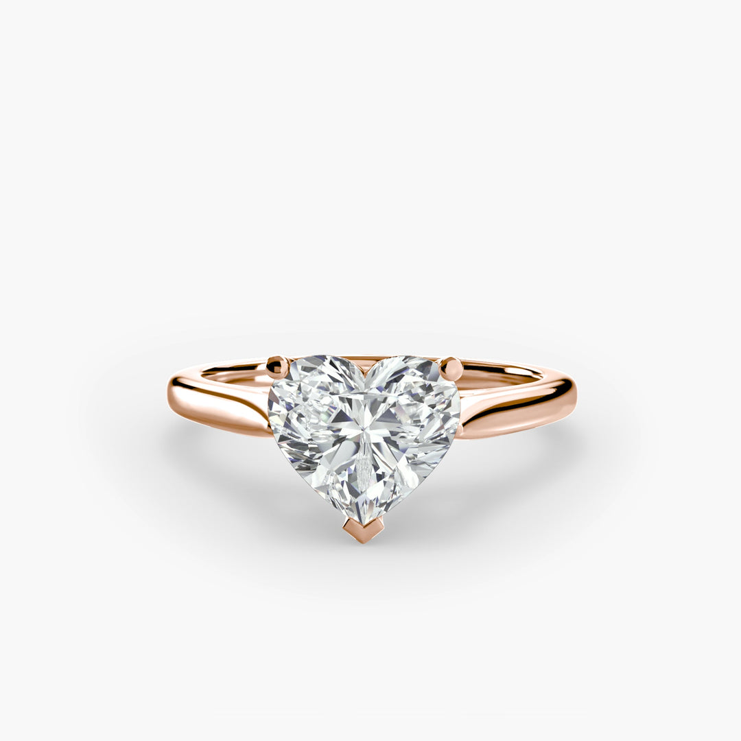 Solitaire Ring 1 in setting by 18 KARATS