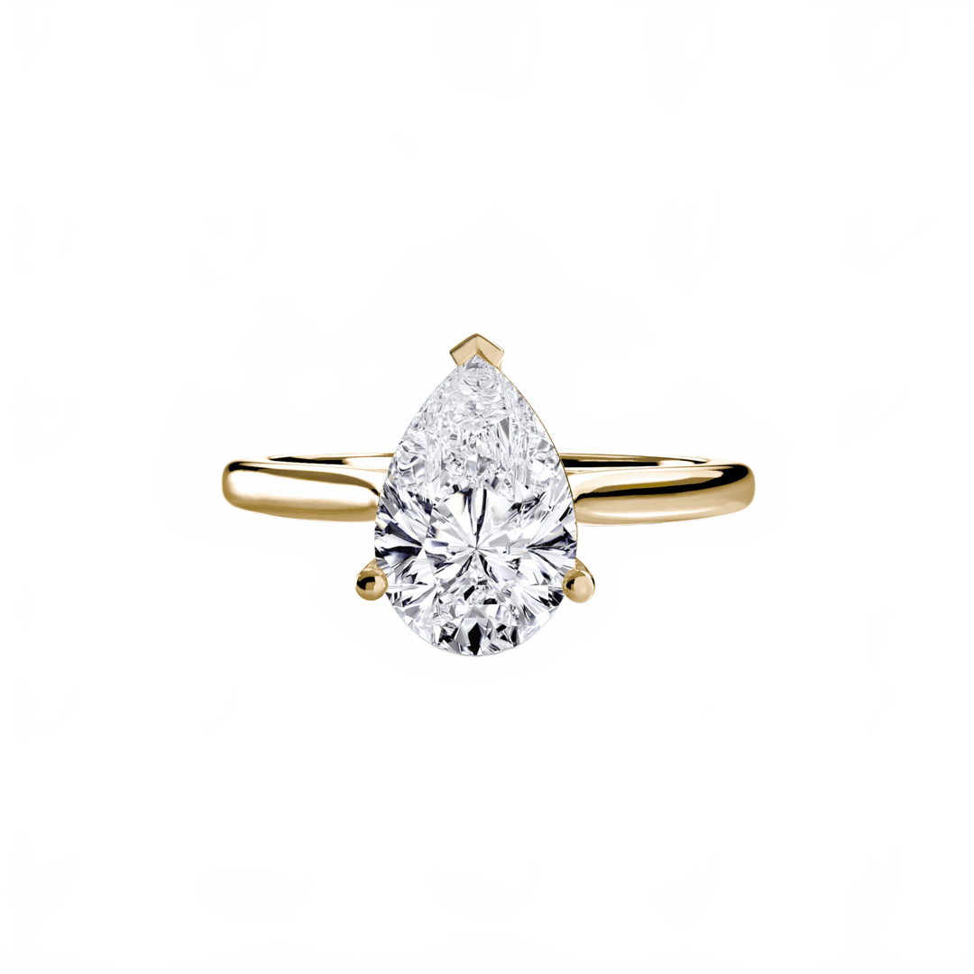 Solitaire Ring 1 in setting by 18 KARATS