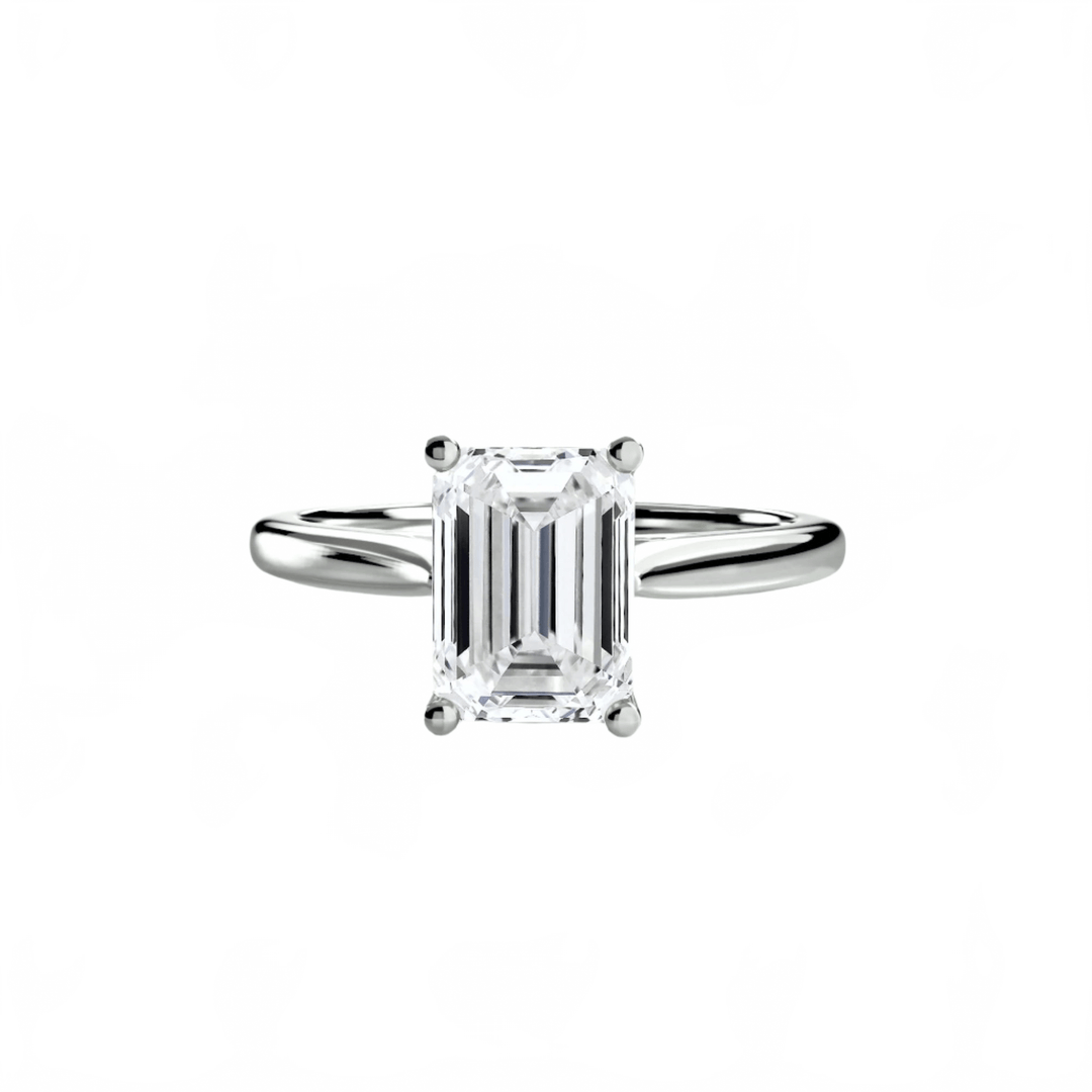 Solitaire Ring 1 in setting by 18 KARATS