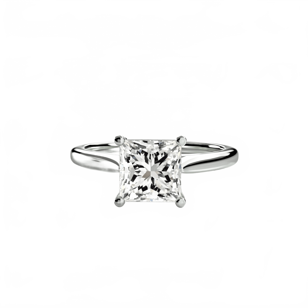 Solitaire Ring 1 in setting by 18 KARATS