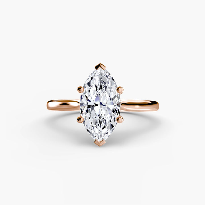 Solitaire Ring 1 in setting by 18 KARATS