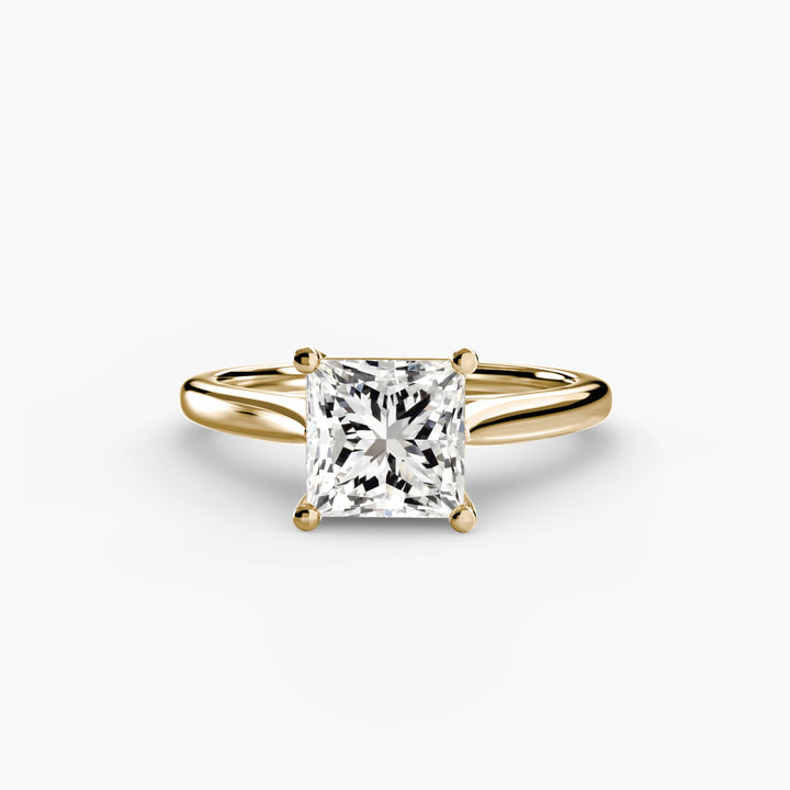 Solitaire Ring 1 in setting by 18 KARATS