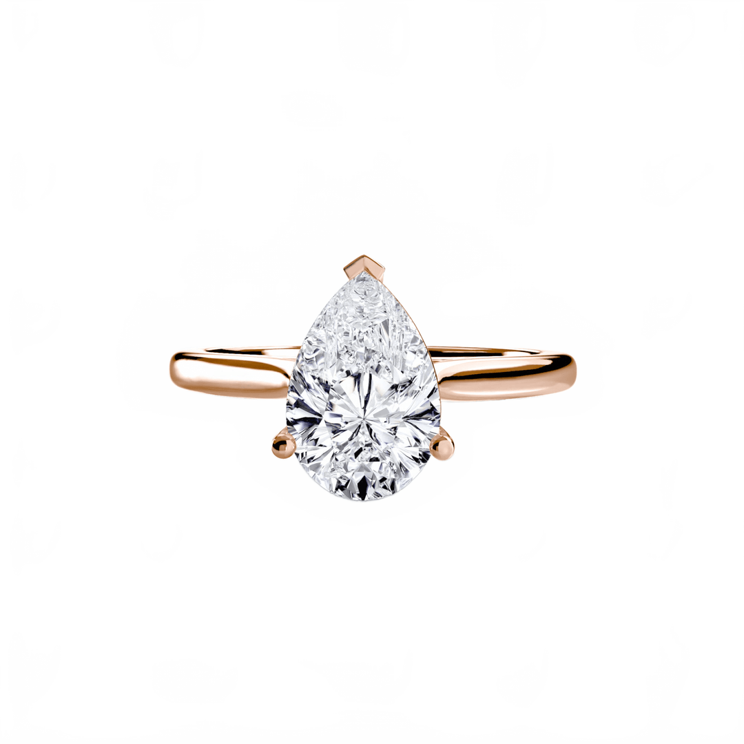 Solitaire Ring 1 in setting by 18 KARATS