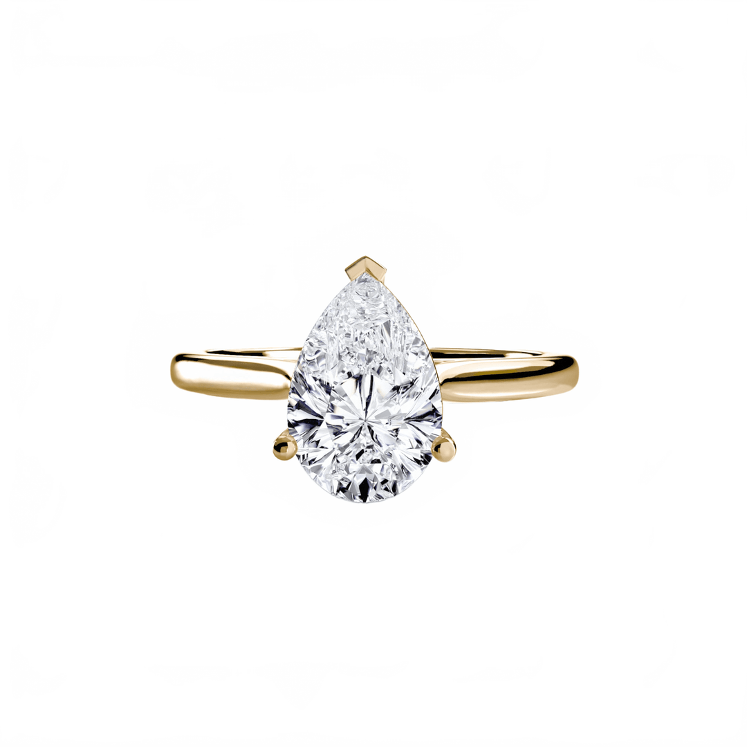 Solitaire Ring 1 in setting by 18 KARATS