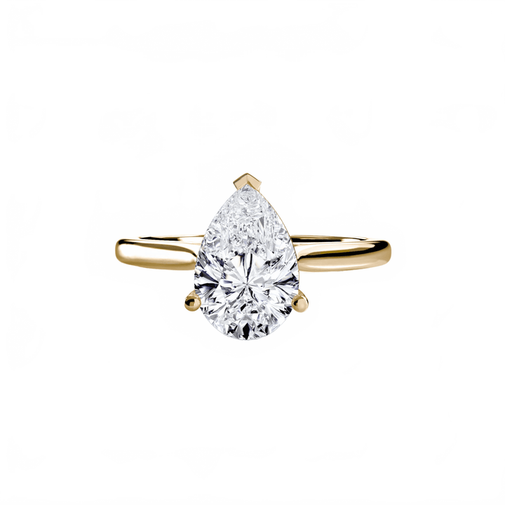 Solitaire Ring 1 in setting by 18 KARATS
