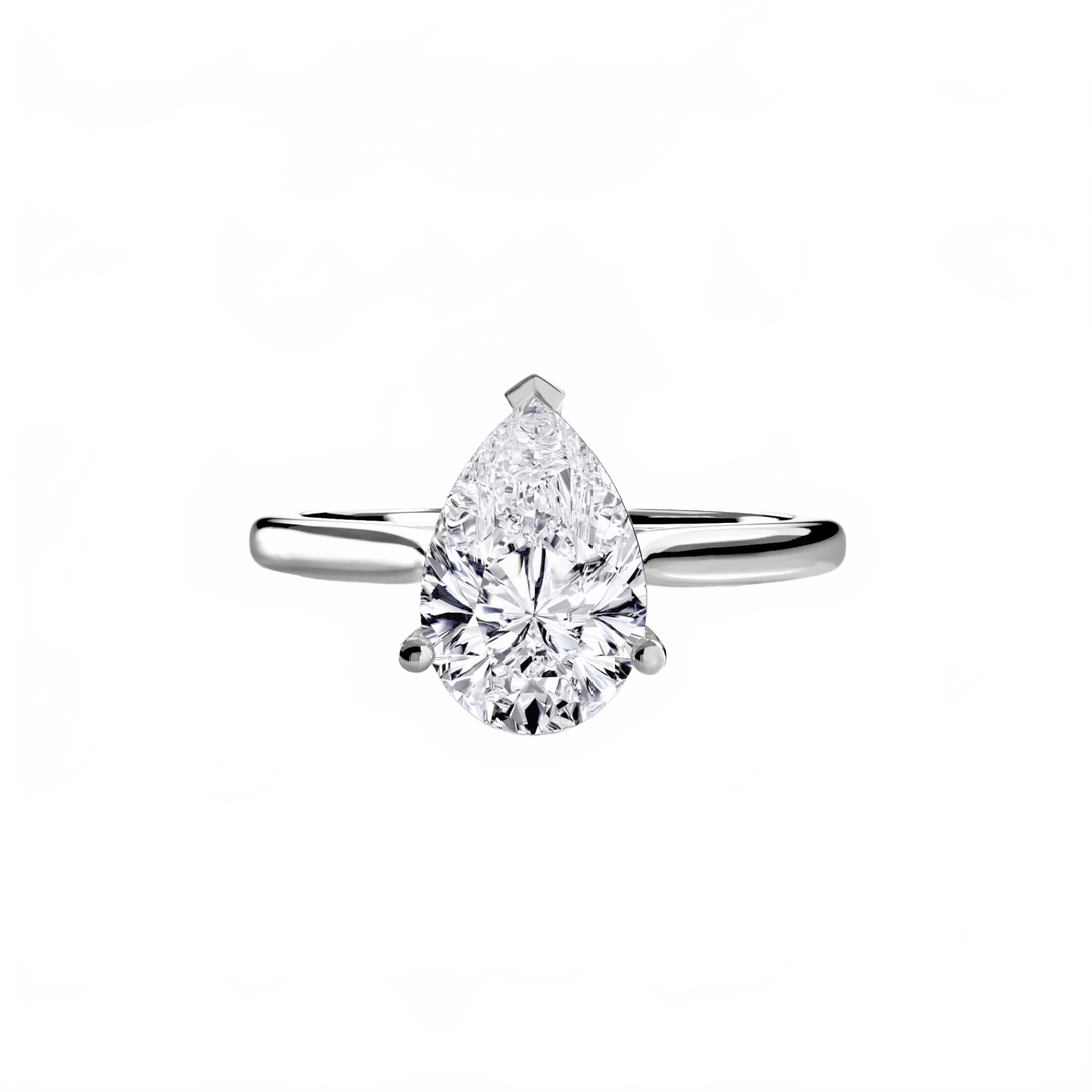 Solitaire Ring 1 in setting by 18 KARATS