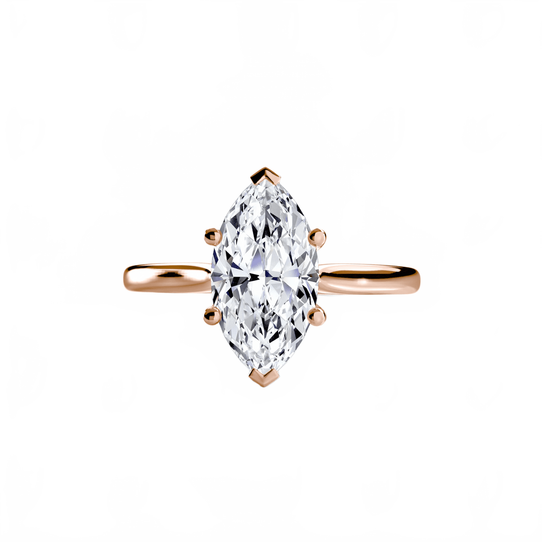 Solitaire Ring 1 in setting by 18 KARATS