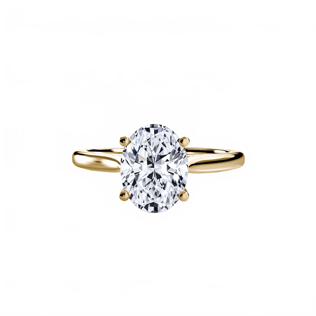 Solitaire Ring 1 in setting by 18 KARATS