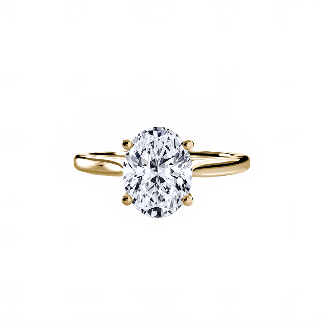 Solitaire Ring 1 in setting by 18 KARATS