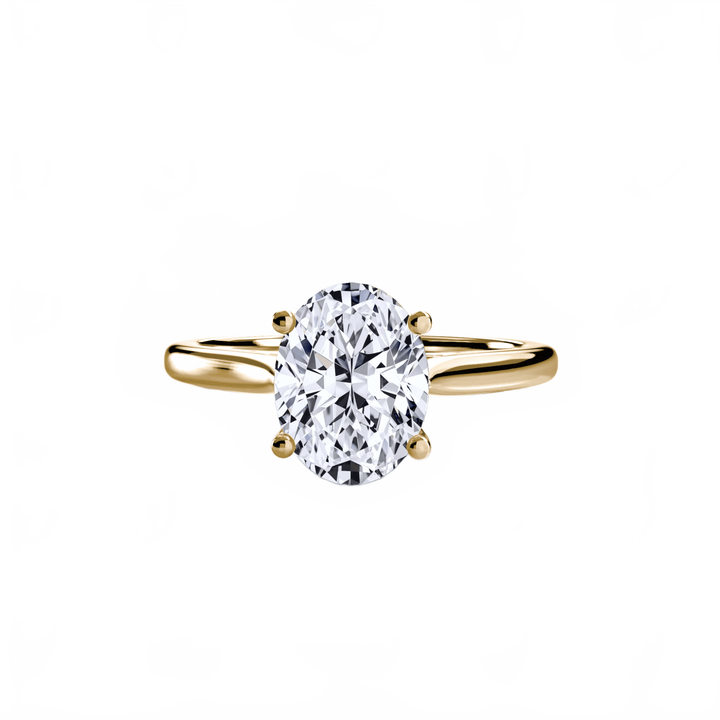 Solitaire Ring 1 in setting by 18 KARATS