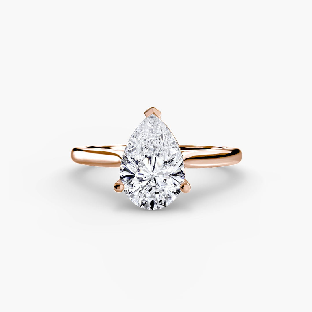 Solitaire Ring 1 in setting by 18 KARATS
