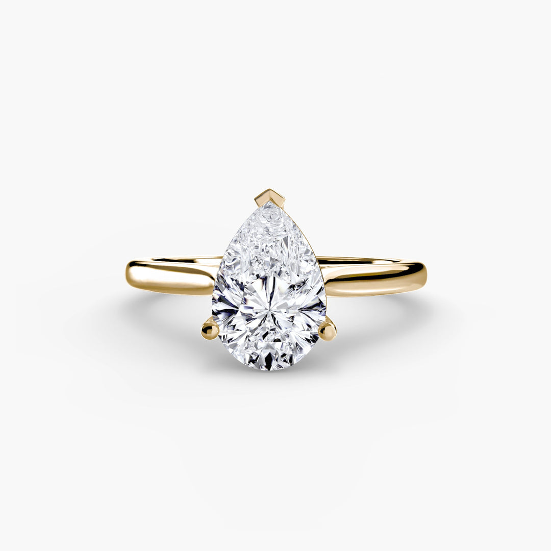 Solitaire Ring 1 in setting by 18 KARATS