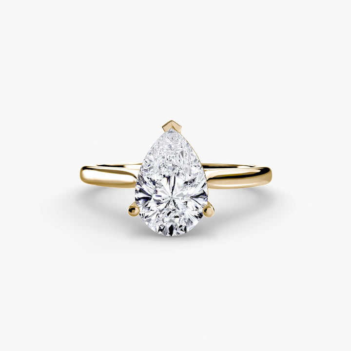 Solitaire Ring 1 in setting by 18 KARATS