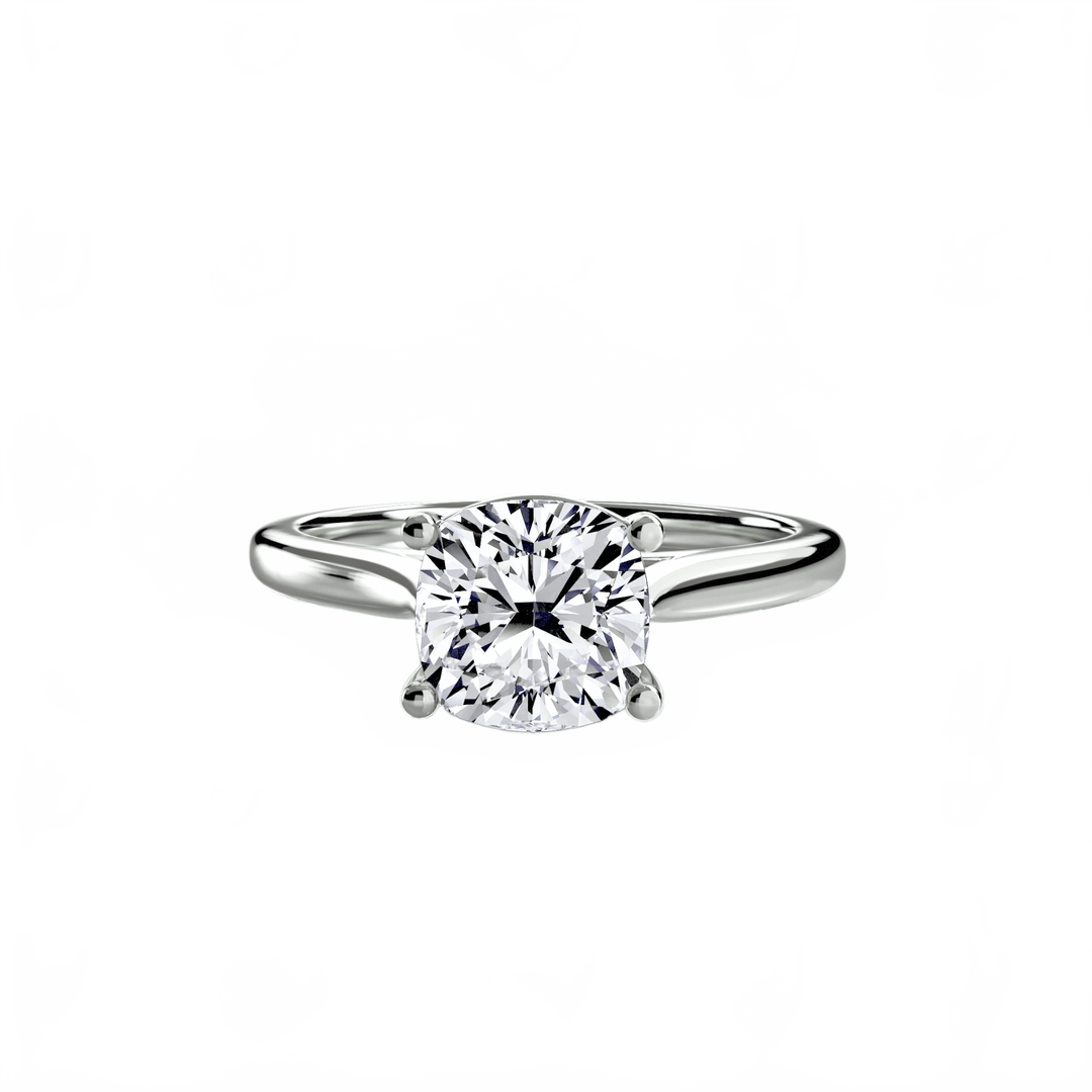 Solitaire Ring 1 in setting by 18 KARATS