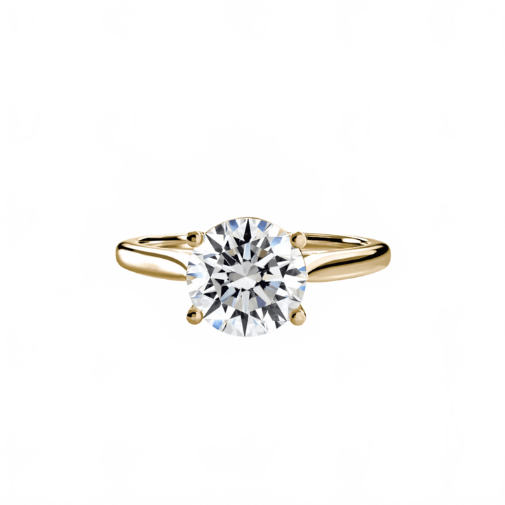 Solitaire Ring 1 in setting by 18 KARATS