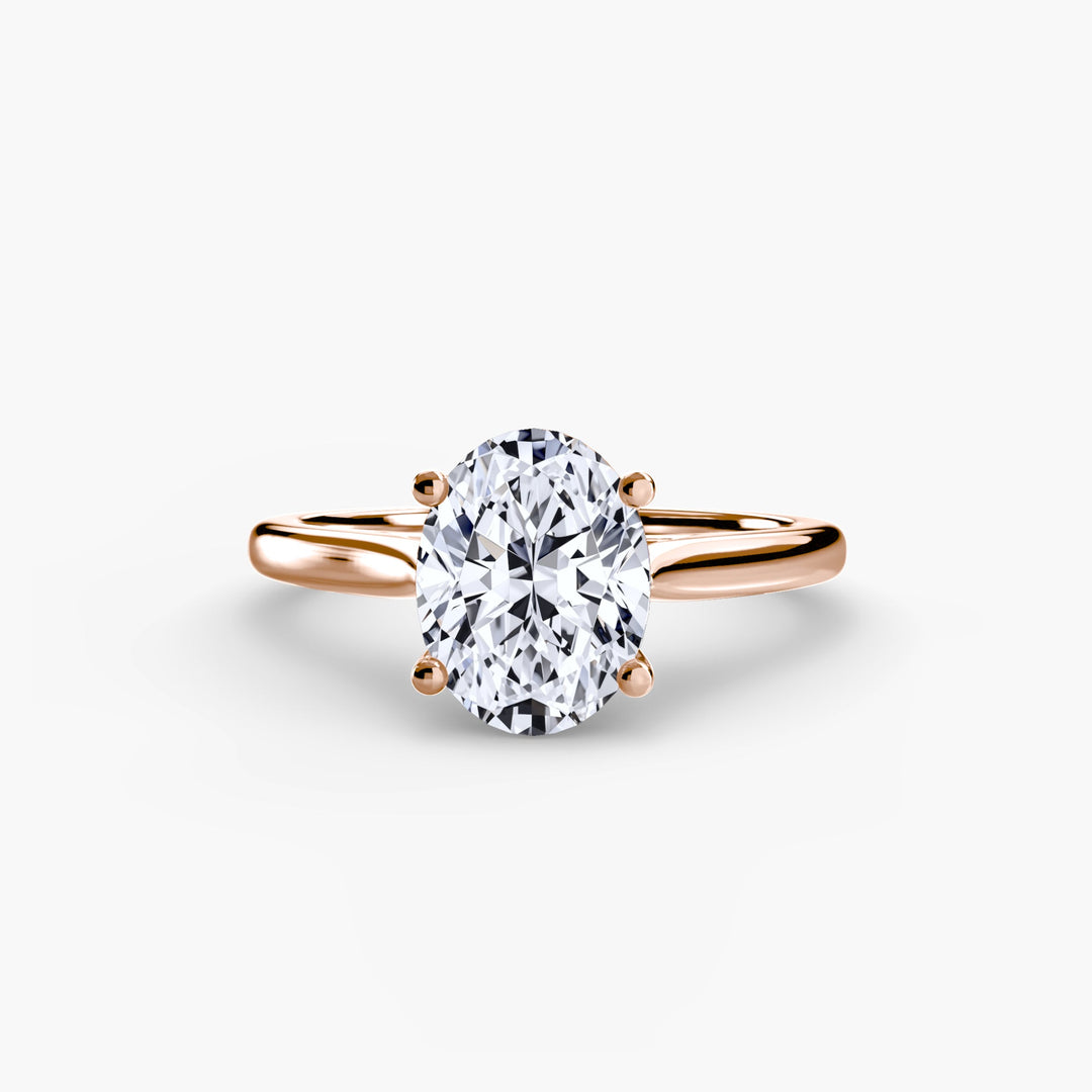 Solitaire Ring 1 in setting by 18 KARATS