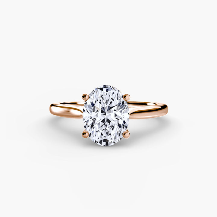 Solitaire Ring 1 in setting by 18 KARATS