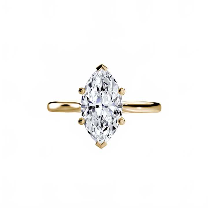 Solitaire Ring 1 in setting by 18 KARATS