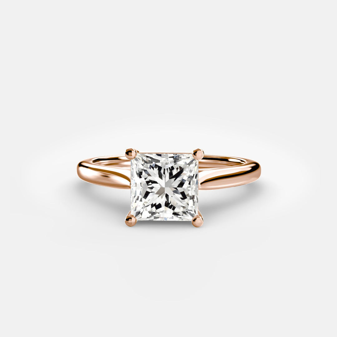 Solitaire Ring 1 in setting by 18 KARATS