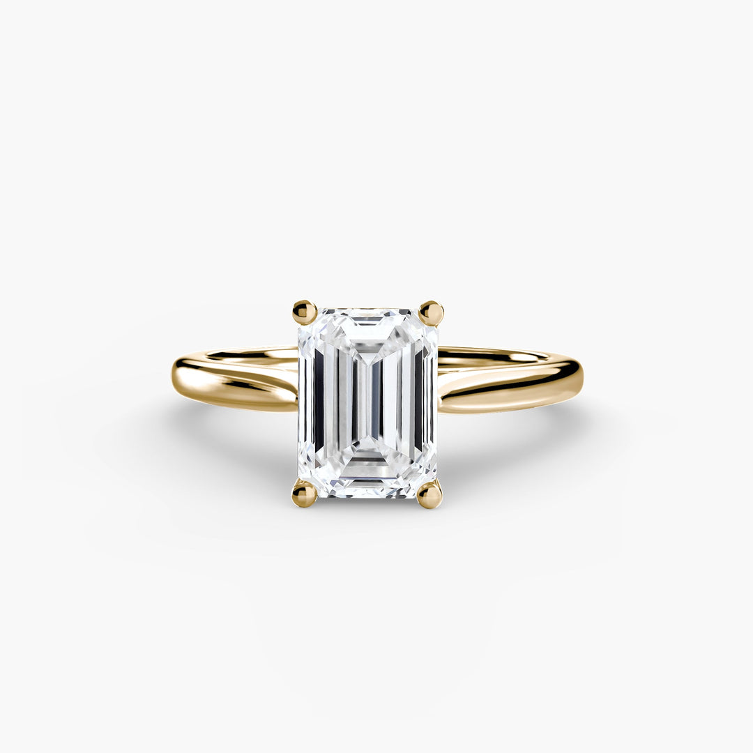 Solitaire Ring 1 in setting by 18 KARATS