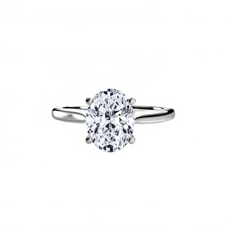 Solitaire Ring 1 in setting by 18 KARATS